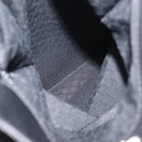 GUCCI Shoulder Bag Leather Black Silver Auth 143208-20