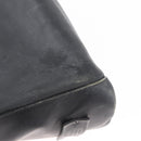 GUCCI Shoulder Bag Leather Black Silver Auth 143208-12