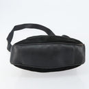 GUCCI Bamboo Hand Bag Suede Leather 2way Black Gold 001 3754 1638 Auth 143211-11