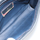 GUCCI GG Supreme Clutch Bag PVC Navy 111 01 037 Auth 143212-9