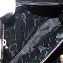 Salvatore Ferragamo Tote Bag Canvas Brown Gold Auth 143220-17