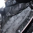 Salvatore Ferragamo Tote Bag Canvas Brown Gold Auth 143220-21