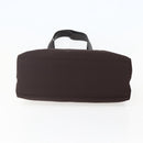 Salvatore Ferragamo Tote Bag Canvas Brown Gold Auth 143220-9