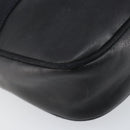 Salvatore Ferragamo Vala Shoulder Bag Leather Navy Gold Auth 143221-12