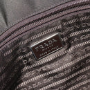 PRADA Tote Bag Nylon Khaki Silver Auth 143224-19