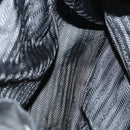 PRADA Backpack Nylon Black Silver Auth 143225-11