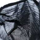 PRADA Backpack Nylon Black Silver Auth 143225-24