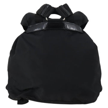 PRADA Backpack Nylon Black Silver Auth 143225 - 0