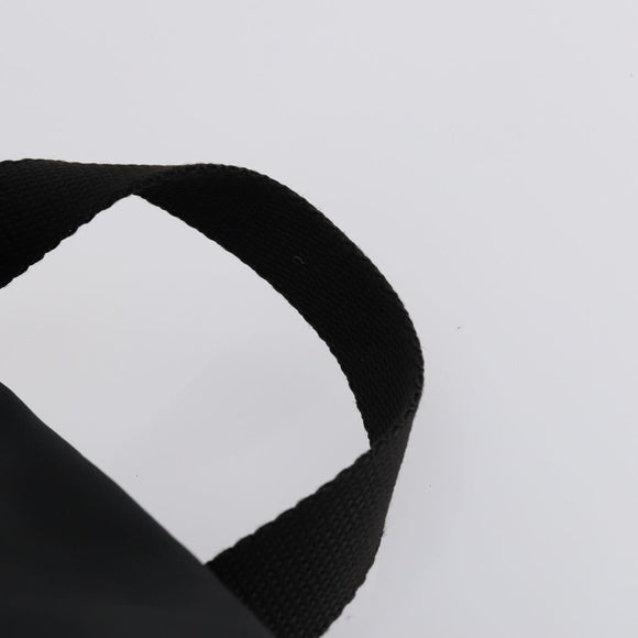 PRADA Backpack Nylon Black Silver Auth 143225