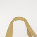 FENDI Zucca Canvas Hand Bag Yellow Gold Auth 143226-8