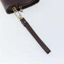 LOUIS VUITTON Taiga Baikal Clutch Bag Acajou M30186 LV Auth 143227-9