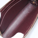 LOUIS VUITTON Taiga Baikal Clutch Bag Acajou M30186 LV Auth 143227-10