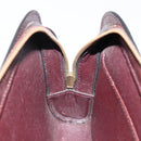 LOUIS VUITTON Taiga Baikal Clutch Bag Acajou M30186 LV Auth 143227-21