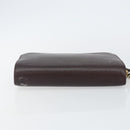 LOUIS VUITTON Taiga Baikal Clutch Bag Acajou M30186 LV Auth 143227-6