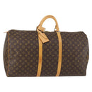 LOUIS VUITTON Monogram Keepall 60 Boston Bag M41422 LV Auth 143229-1