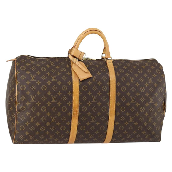 LOUIS VUITTON Monogram Keepall 60 Boston tas M41422 LV Auth 143229