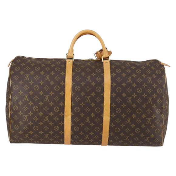 LOUIS VUITTON Monogram Keepall 60 Boston tas M41422 LV Auth 143229