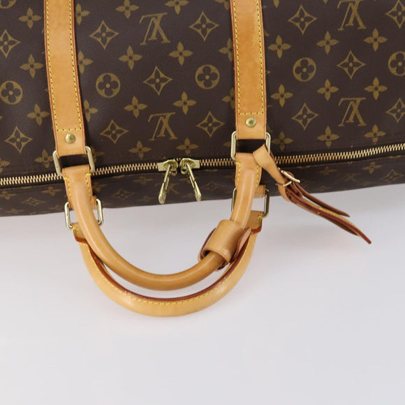 LOUIS VUITTON Monogram Keepall 60 Boston Bag M41422 LV Auth 143229