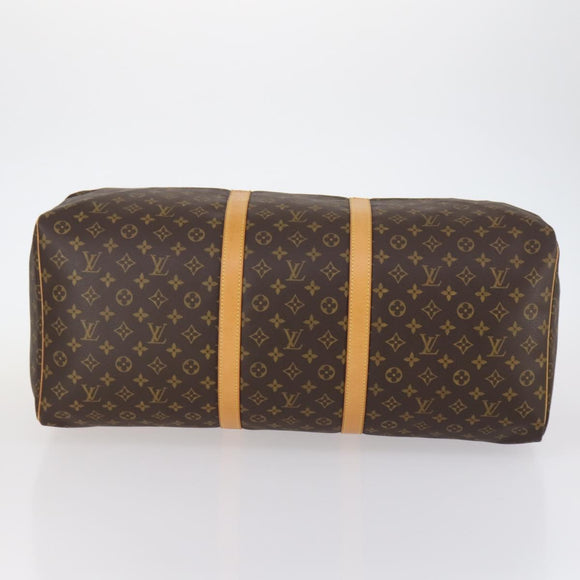 LOUIS VUITTON Monogram Keepall 60 Boston Bag M41422 LV Auth 143229