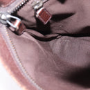 GUCCI GG Canvas Shoulder Bag Beige Silver Auth 143234-20