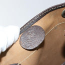 GUCCI GG Supreme Shoulder Bag PVC Beige Gold Auth 143238-16