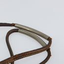 GUCCI GG Supreme Shoulder Bag PVC Beige Gold Auth 143238-8