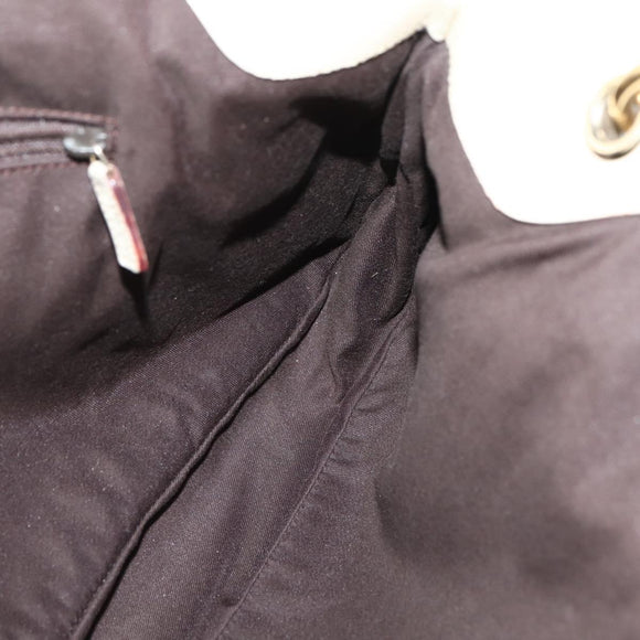 GUCCI GG Canvas Tote Bag Beige Gold 121023 Auth 143241