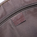 GUCCI GG Canvas Shoulder Bag Beige Silver 181092 Auth 143244-16