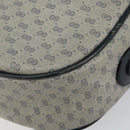 GUCCI Micro GG Supreme Shoulder Bag PVC Navy Gold 001 115 0918 Auth 143245-9