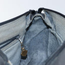 GUCCI Micro GG Supreme Shoulder Bag PVC Navy Gold 001 115 0918 Auth 143245-19