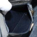 GUCCI Micro GG Supreme Shoulder Bag PVC Navy Gold 001 115 0918 Auth 143245-21