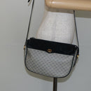 GUCCI Micro GG Supreme Shoulder Bag PVC Navy Gold 001 115 0918 Auth 143245-22