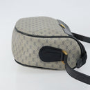 GUCCI Micro GG Supreme Shoulder Bag PVC Navy Gold 001 115 0918 Auth 143245-4