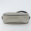 GUCCI Micro GG Supreme Shoulder Bag PVC Navy Gold 001 115 0918 Auth 143245-5