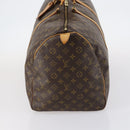 LOUIS VUITTON Monogram Keepall 55 Boston Bag M41424 LV Auth 143247-3