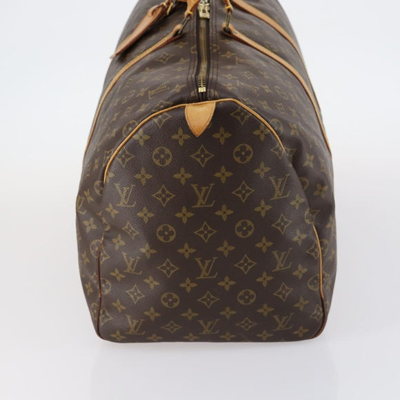 LOUIS VUITTON Monogram Keepall 55 Boston Bag M41424 LV Auth 143247