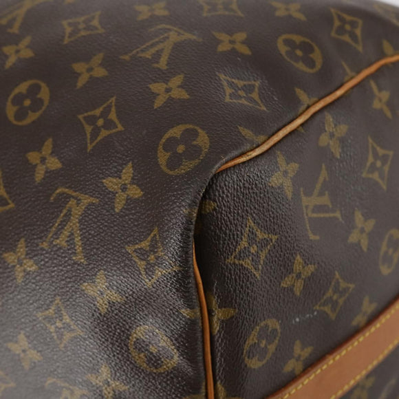 LOUIS VUITTON Monogram Keepall Bandouliere 50 Boston Bag M41416 LV Auth 143249