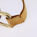 LOUIS VUITTON Monogram Vernis Christie GM Shoulder Bag Bronze M91107 Auth 143251-8