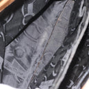 Salvatore Ferragamo Gancini Tote Bag Leather Beige Gold Auth 143257-21