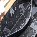 Salvatore Ferragamo Gancini Tote Bag Leather Beige Gold Auth 143257-24