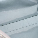 Christian Dior Canage Hand Bag Enamel Yellow Silver Auth 143263-11