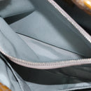 Christian Dior Canage Hand Bag Enamel Yellow Silver Auth 143263-24