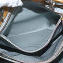 Christian Dior Canage Hand Bag Enamel Yellow Silver Auth 143263-25