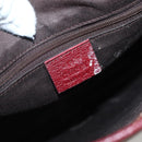 GUCCI GG Canvas Shoulder Bag Beige Silver 113013 Auth 143267-18