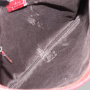 GUCCI GG Canvas Shoulder Bag Beige Silver 113013 Auth 143267-10