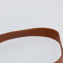 GUCCI Bamboo Hand Bag Leather 2way Beige Silver 001 1577 Auth 143268-10