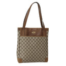 GUCCI GG Supreme Tote Bag PVC Beige Gold 002 37 0035 Auth 143269-1