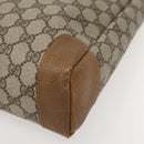GUCCI GG Supreme Tote Bag PVC Beige Gold 002 37 0035 Auth 143269-9