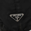 PRADA Hand Bag Nylon Black Silver Auth 143271-17