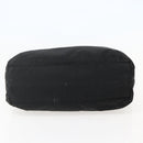 PRADA Hand Bag Nylon Black Silver Auth 143271-5